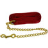 Jacks Lead Flat Nylon with 24 Inch Solid Brass Chain